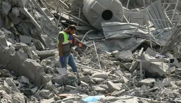 Israeli Strikes in Southern Lebano