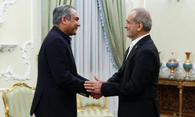 Mohsin Naqvi and Iranian President