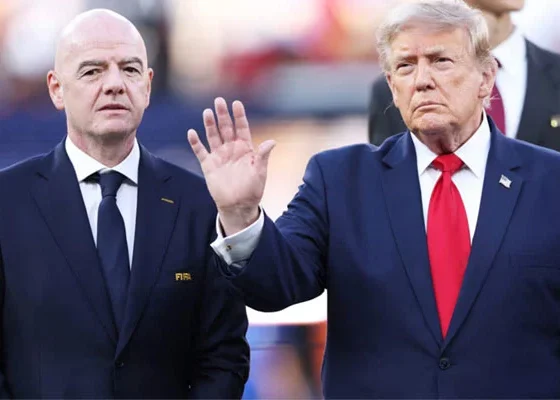 Trump Gianni Infantino