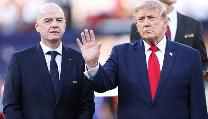 Trump Gianni Infantino