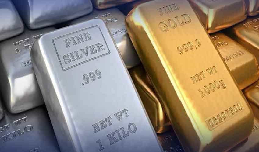 silver and gold