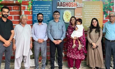 Khurram Jaffarani visits Aghosh Home