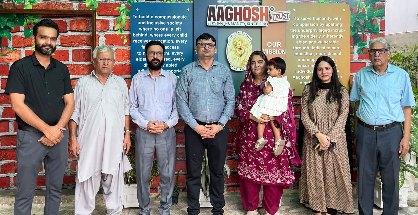 Khurram Jaffarani visits Aghosh Home