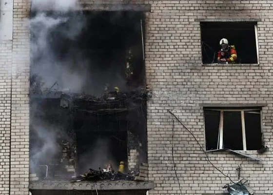 Russian Drone Attack on Ukraine
