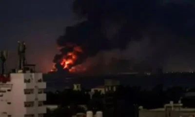 Saudi airstrikes in Yemen.