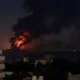 Saudi airstrikes in Yemen.