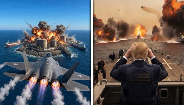 Trump releases AI images