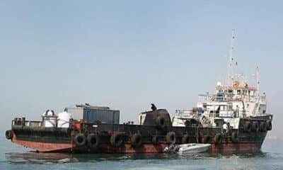 fuel-smuggling vessel in the Persian Gulf.
