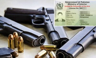 issuance of new arms licences