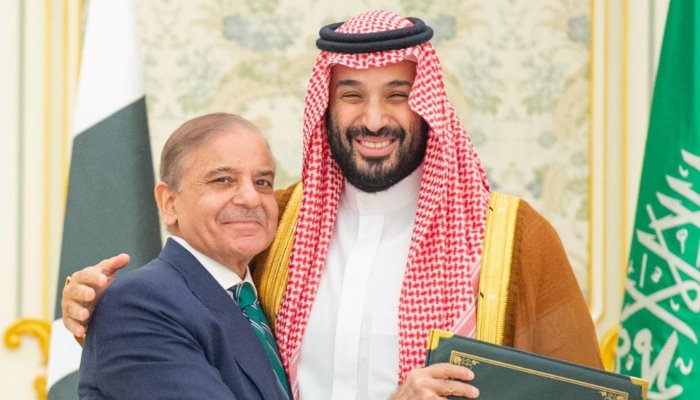pmshehbaz sharif and saudi crown prince