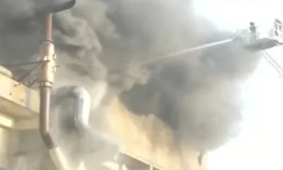 Fire at Karachi Cardboard Factory