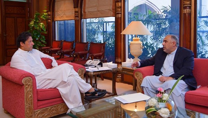 Imran Khan، Asad Qaiser