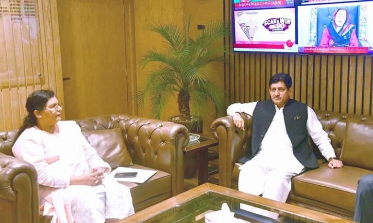 PIO Raisa Adil meeting with AGPR Accountant General
