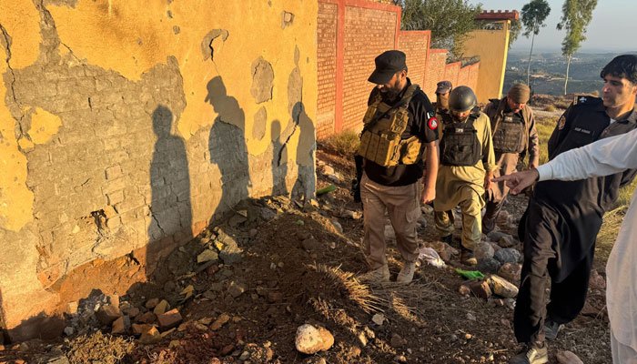 Police Post in Peshawar.