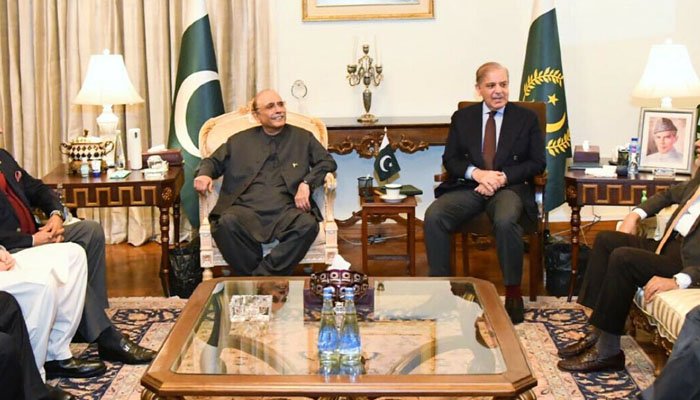 president asif zardari and pm shehbaz sharif